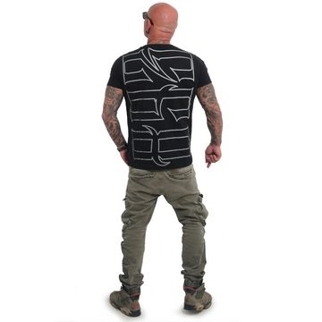 YAKUZA T-Shirt Singature mit reflektierenden Details