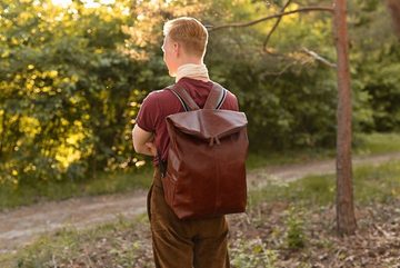 Gusti Leder Cityrucksack Neal (1-tlg), Aktenordner