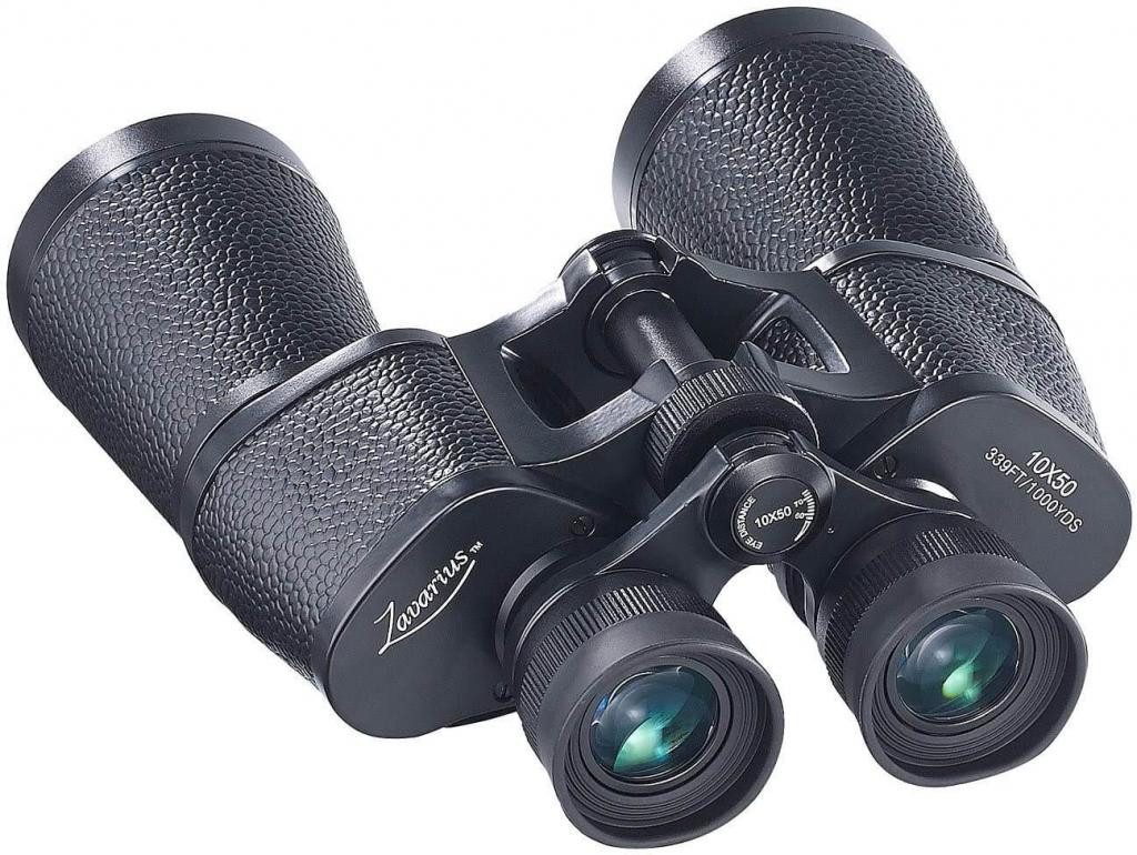 Zavarius Premium Fernglas FG-500.b91 High-End-Fernglas Feldstecher Fernglas (Sehfeld (7,5) bis zu 110 m bei 1.000 m Entfernung, BaK4-Porroprisma)