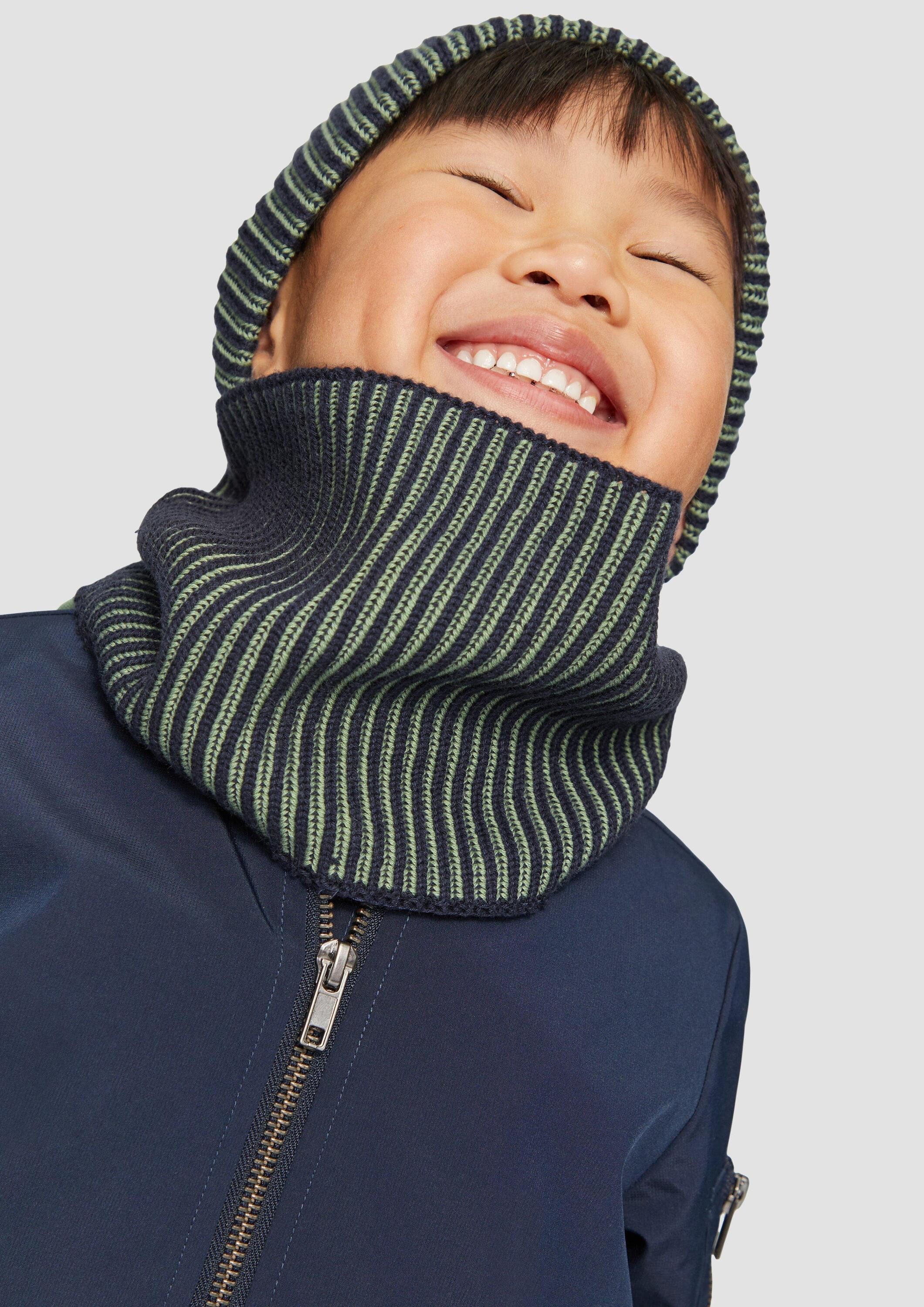 s.Oliver Loop Snood, Schlauchschal aus Strick