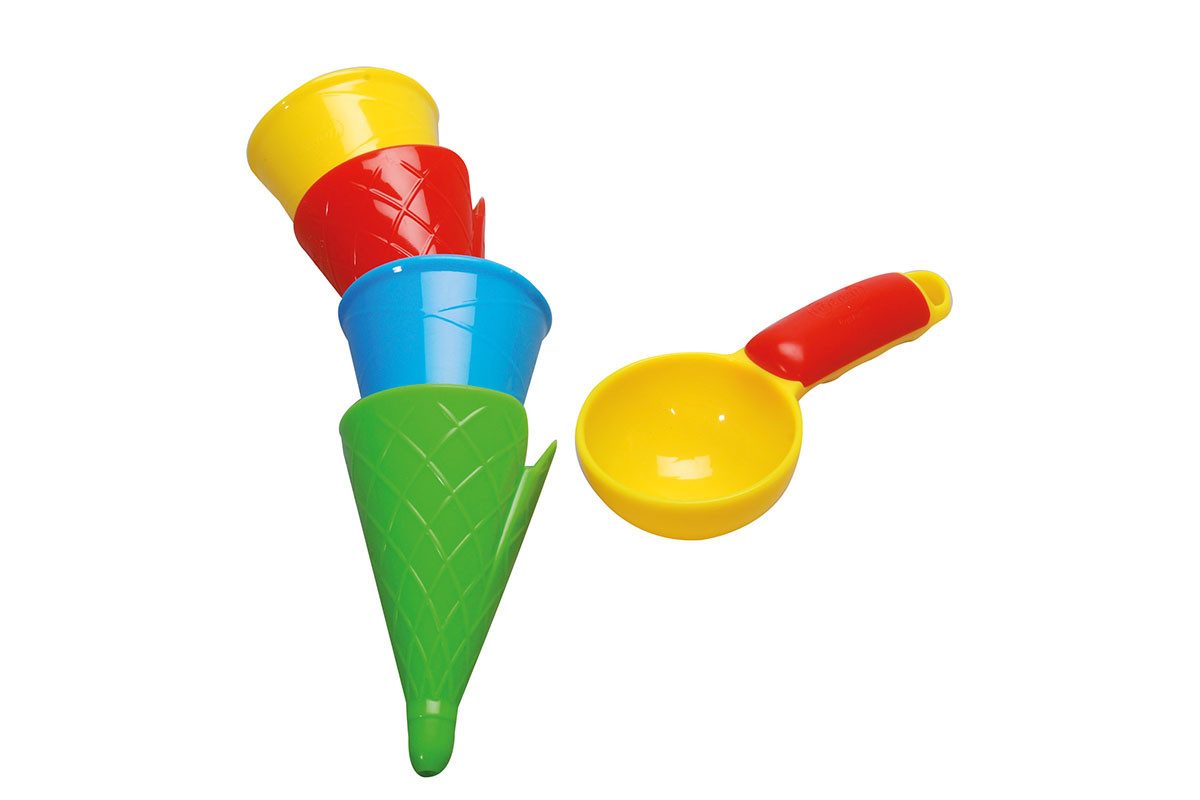 GOWI Sandform-Set Eiscreme, (5-tlg)