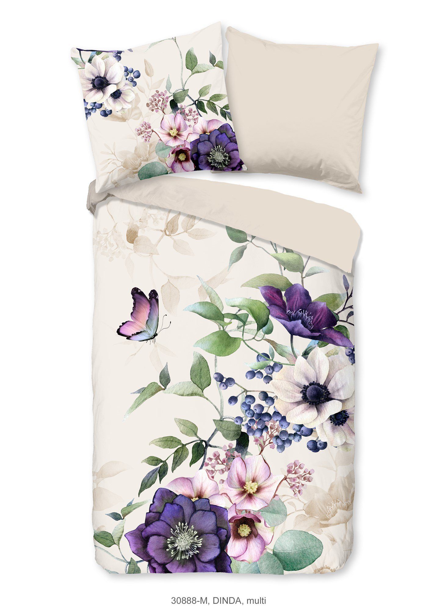 PURE luxury collection Jugendbettwäsche DINDA Bettwäsche-Set günstig online kaufen
