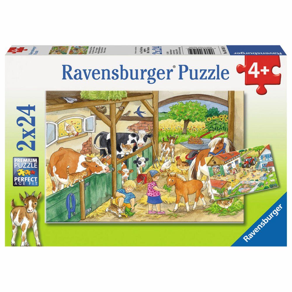 Puzzle Fröhliches Landleben
