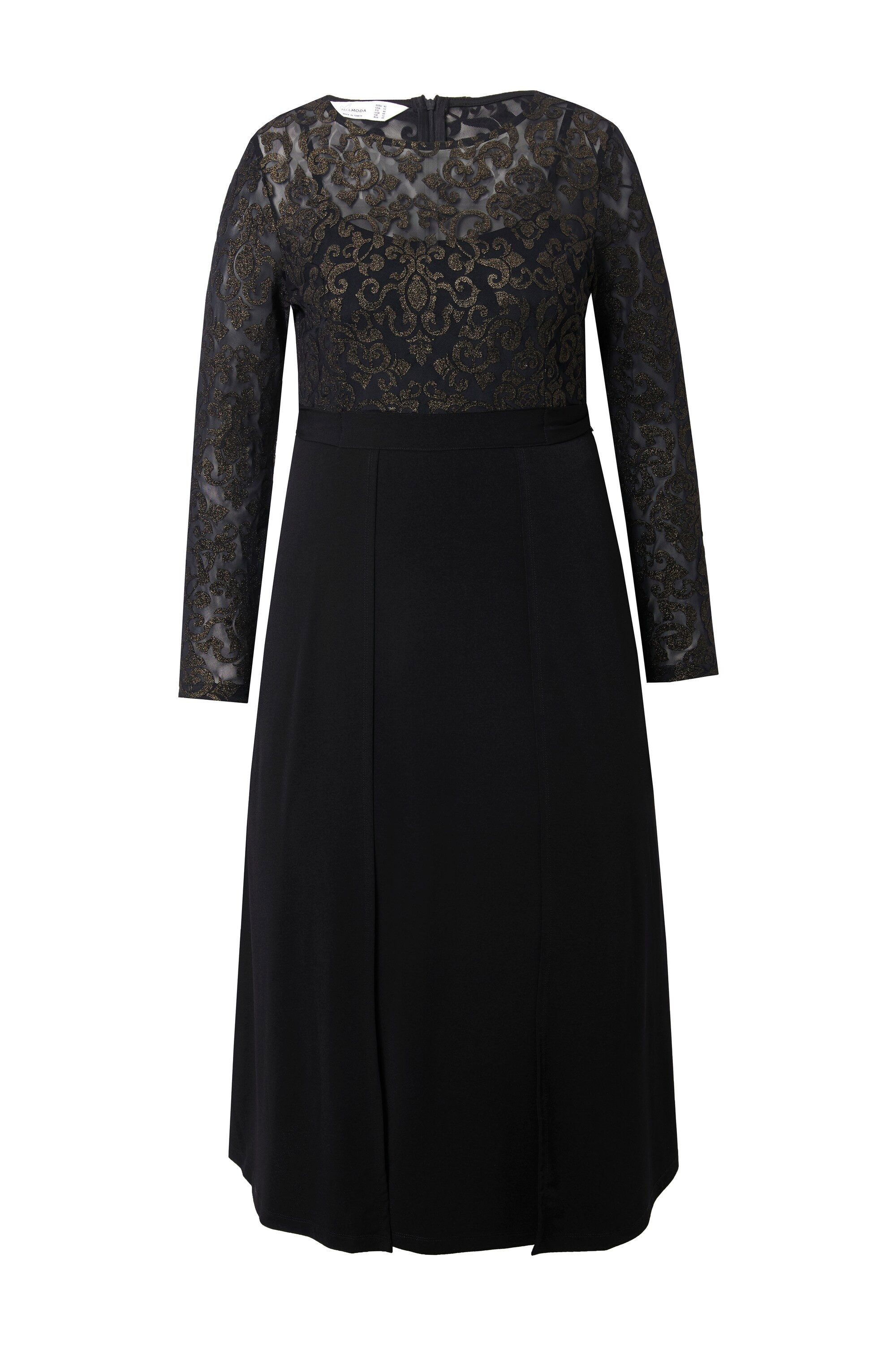 MIAMODA Cocktailkleid Abendkleid Oberteil aus Spitze weiter Jerseyrock günstig online kaufen