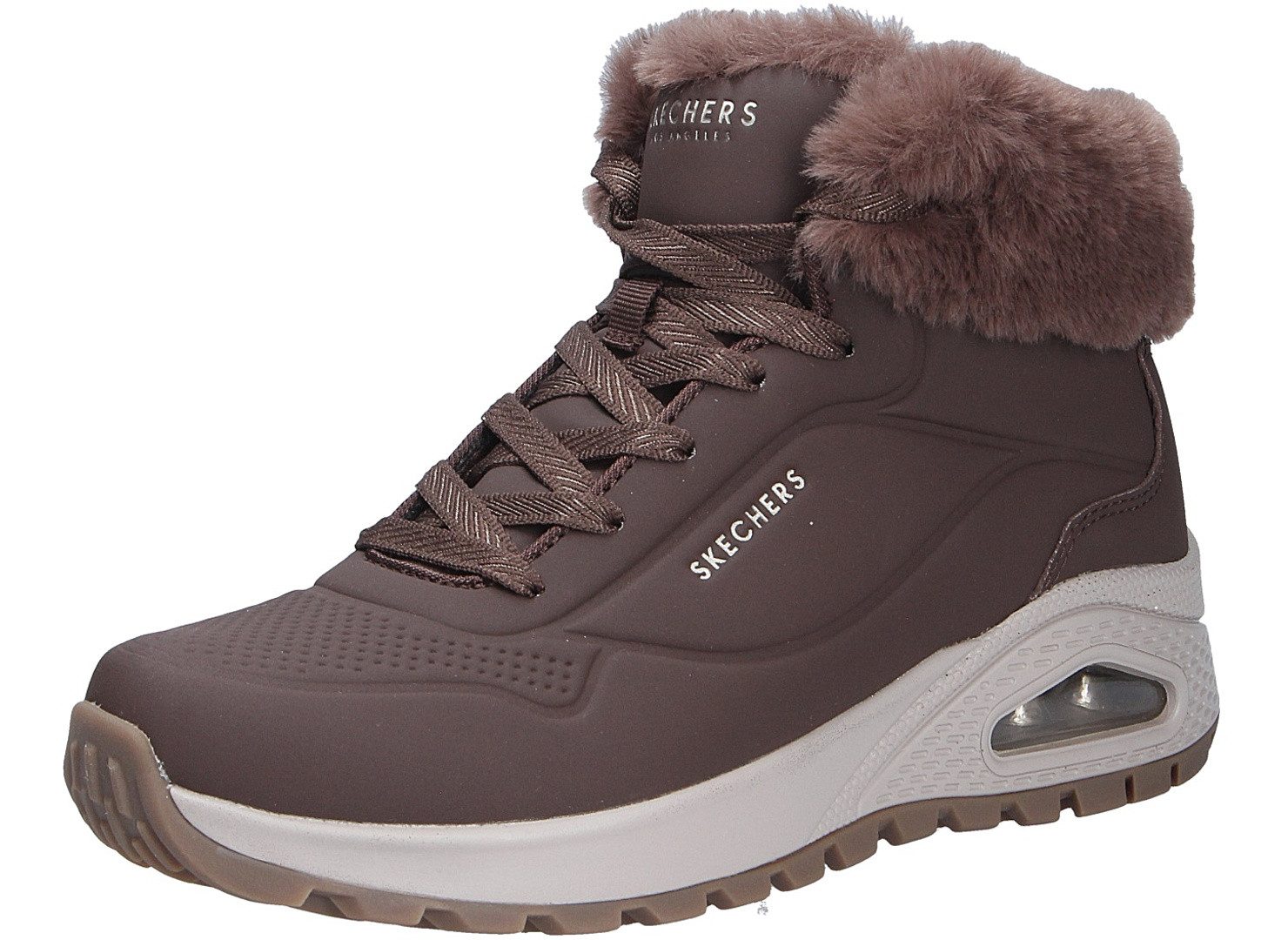 Skechers Skechers Damen Stiefel UNO RUGGED braun Größe Schnürstiefel