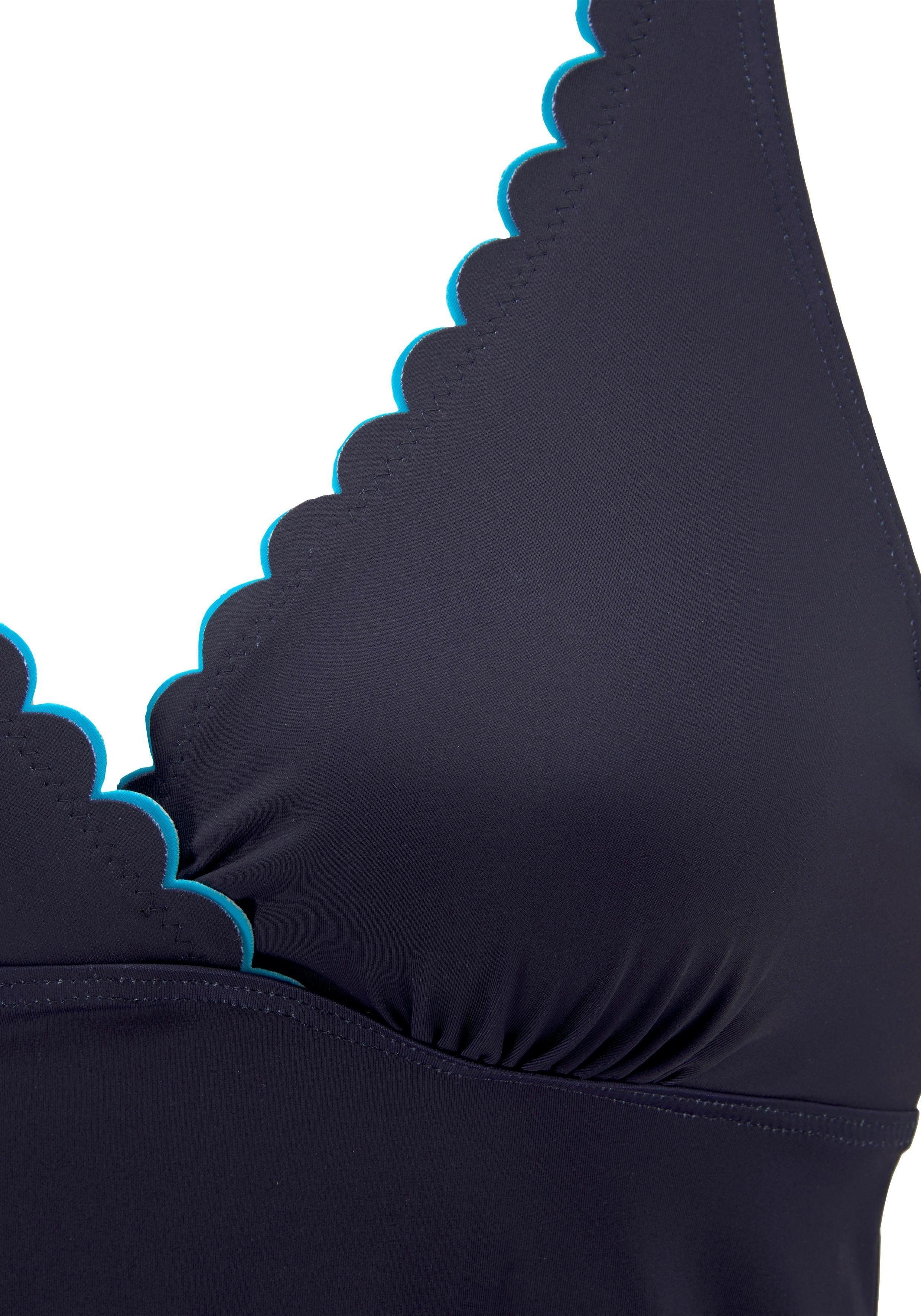 LASCANA Bügel-Tankini-Top Camilla, mit Farbkontrast – Bild 3 von 5
