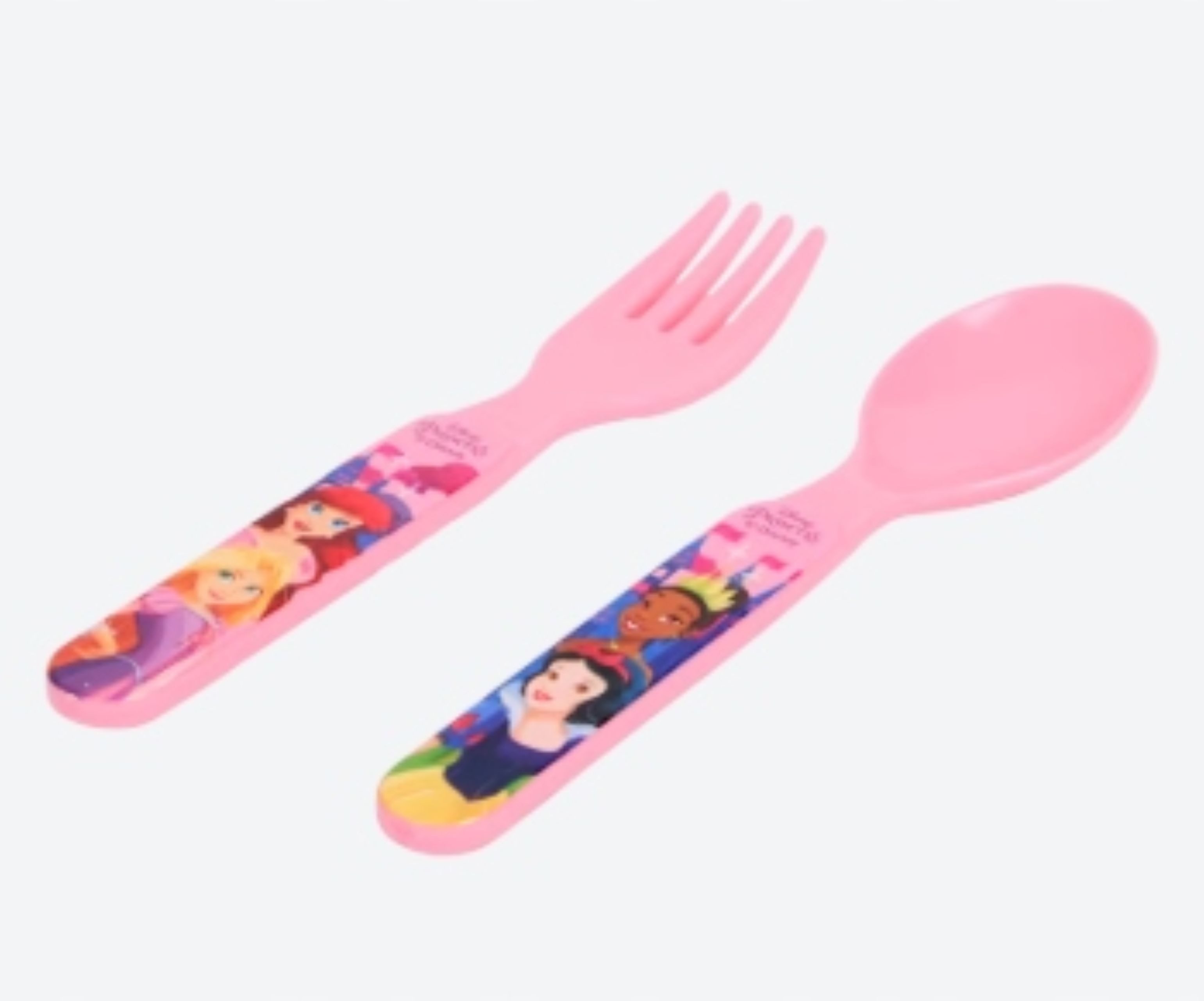 Disney Besteck-Set Kinderbesteck 2-tlg. Set PRINCESS D165 – Disney Besteck aus Kunststoff