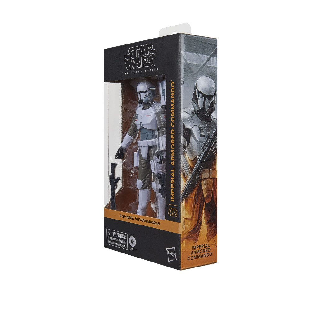 Hasbro Actionfigur Star Wars: The Mandalorian Black Series Actionfigur Imperial Armored C