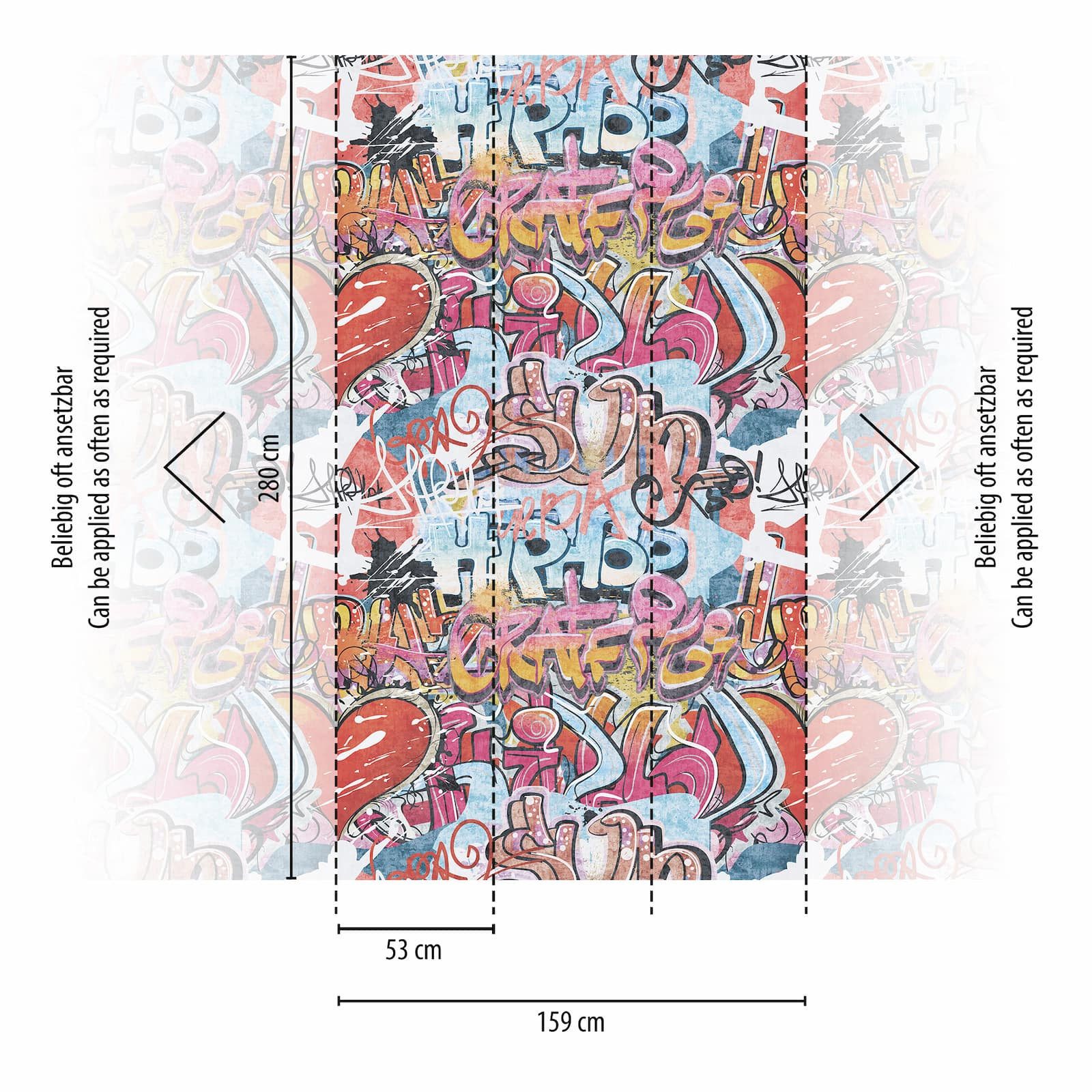 A.S. Création Vliestapete Street Art Graffiti günstig online kaufen