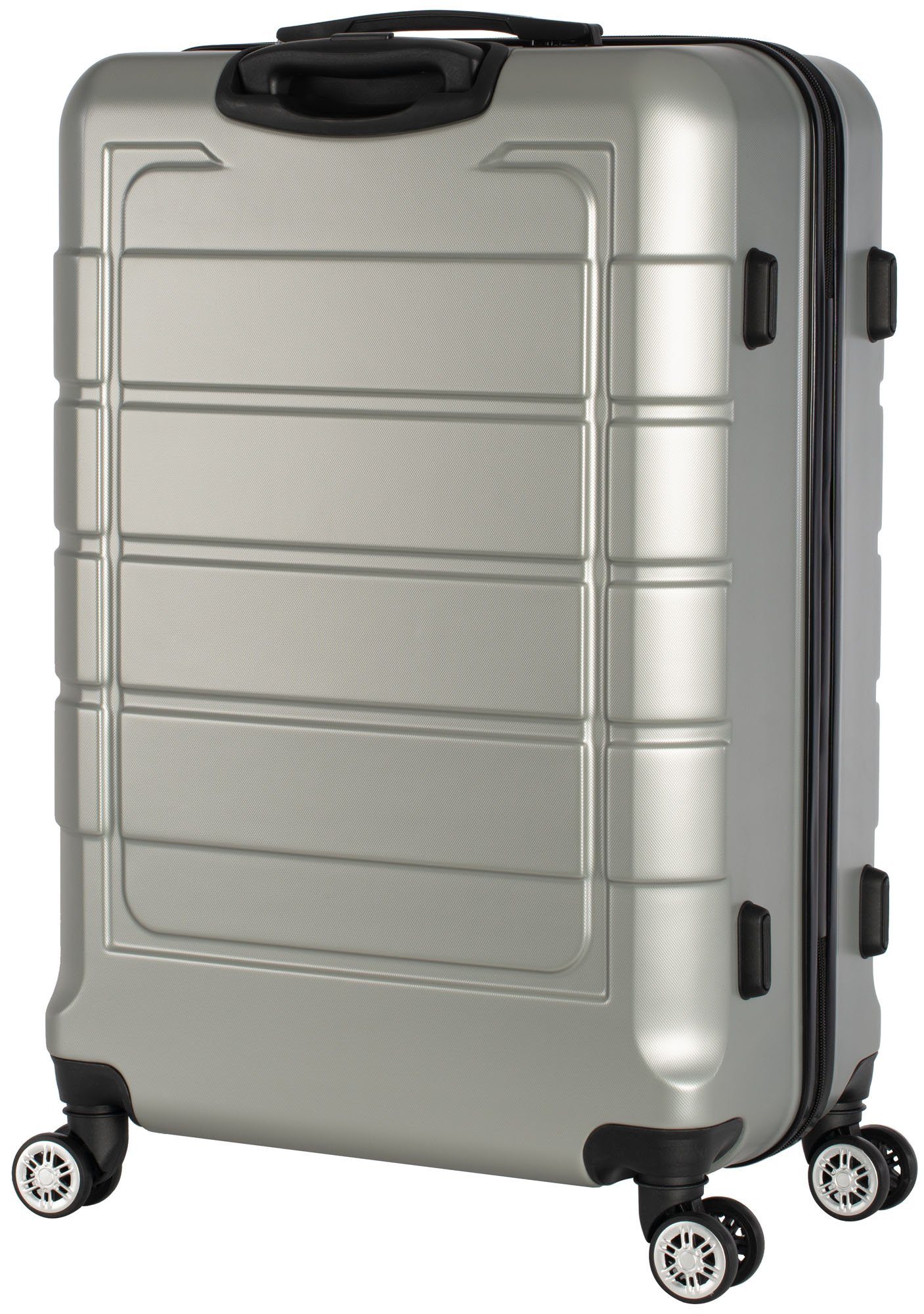 Cahoon Hartschalen-Trolley Hartschalenkoffer Trolley Koffer 4-Rollen Reisekoffer / XL 104 Liter, 4 Rollen