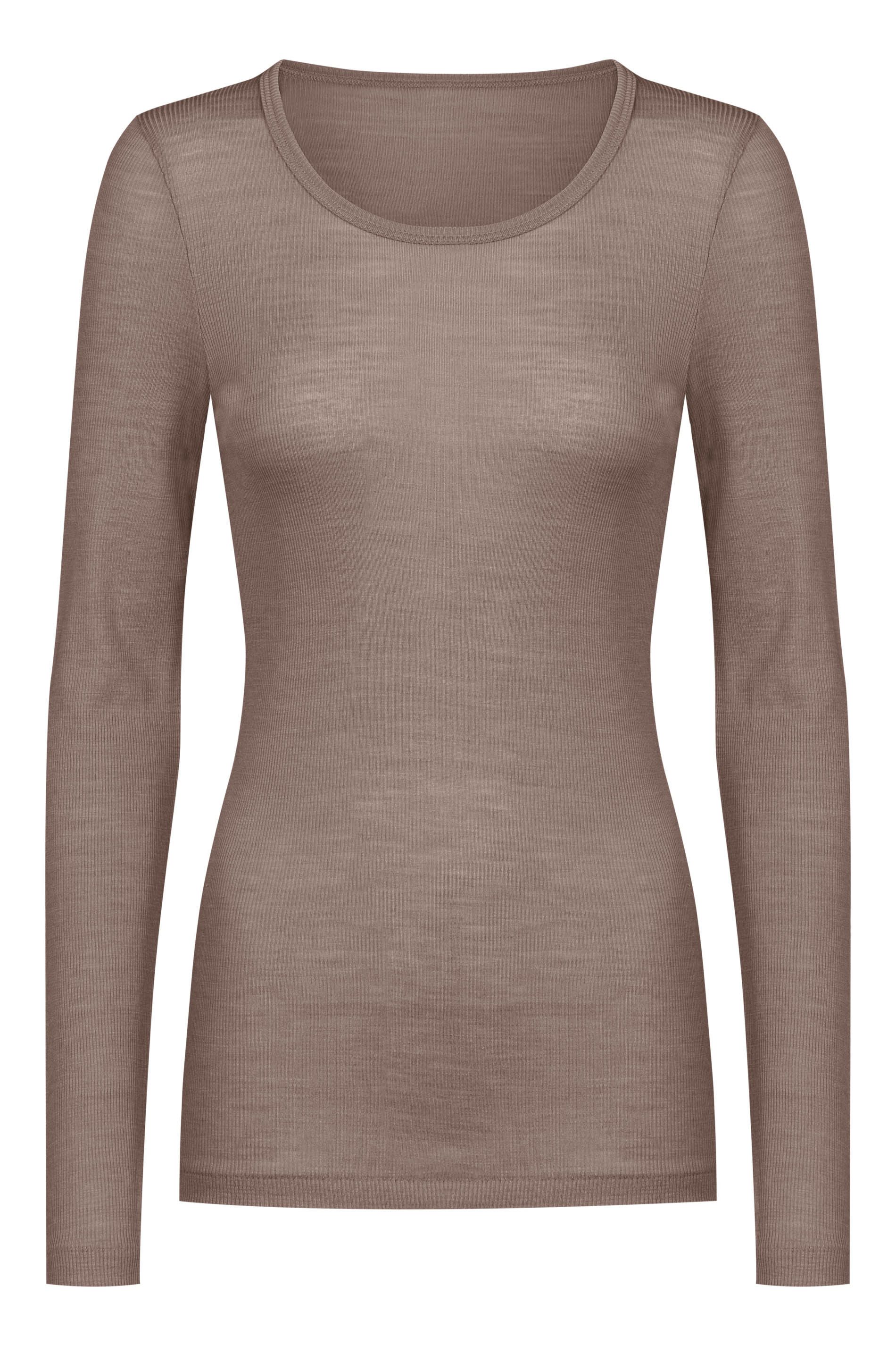 Mey Langarmshirt Wool Love schmale Passform, günstig online kaufen