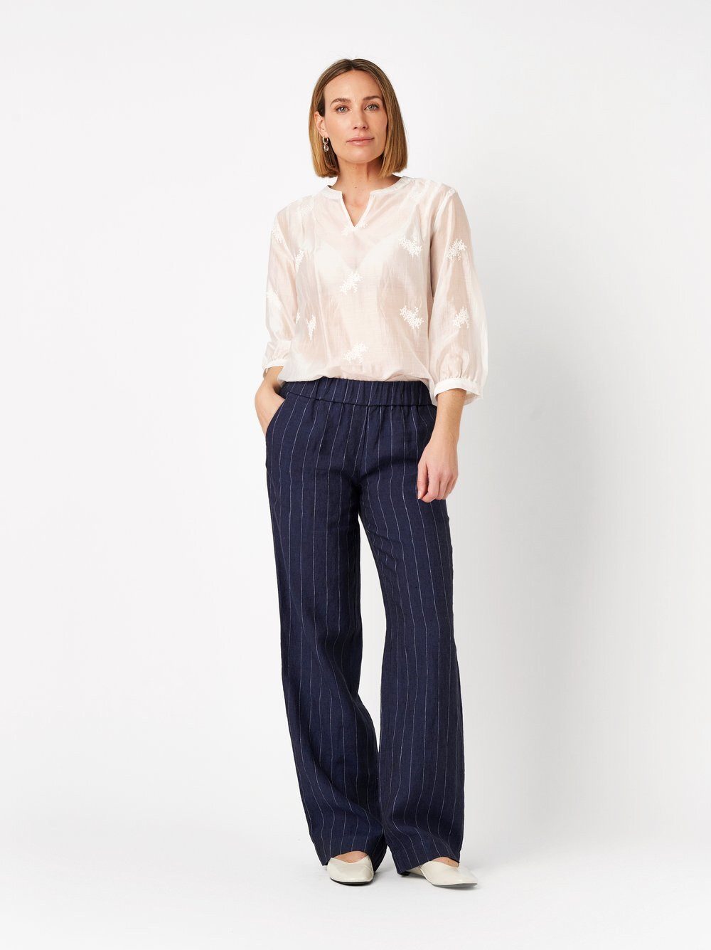 Palazzohose Pia Wide