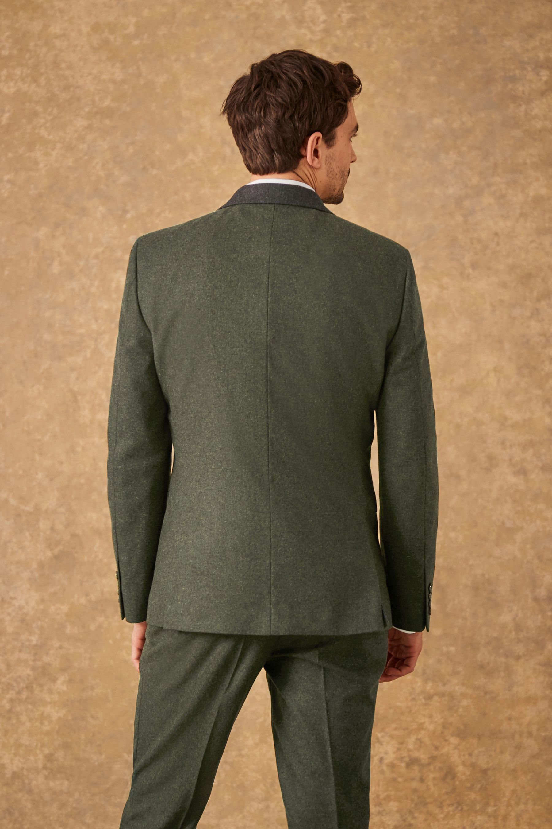 Next Baukastensakko Slim Fit Donegal Anzug günstig online kaufen