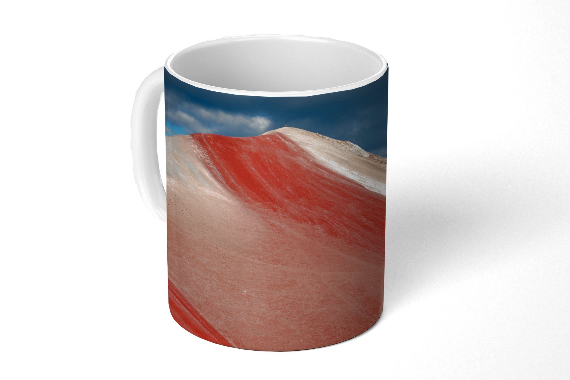 MuchoWow Kaffeetassen, Wolken, Becher, Teetasse, Teetasse, Natur - - Tasse Keramik, Berge Geschenk - Landschaft