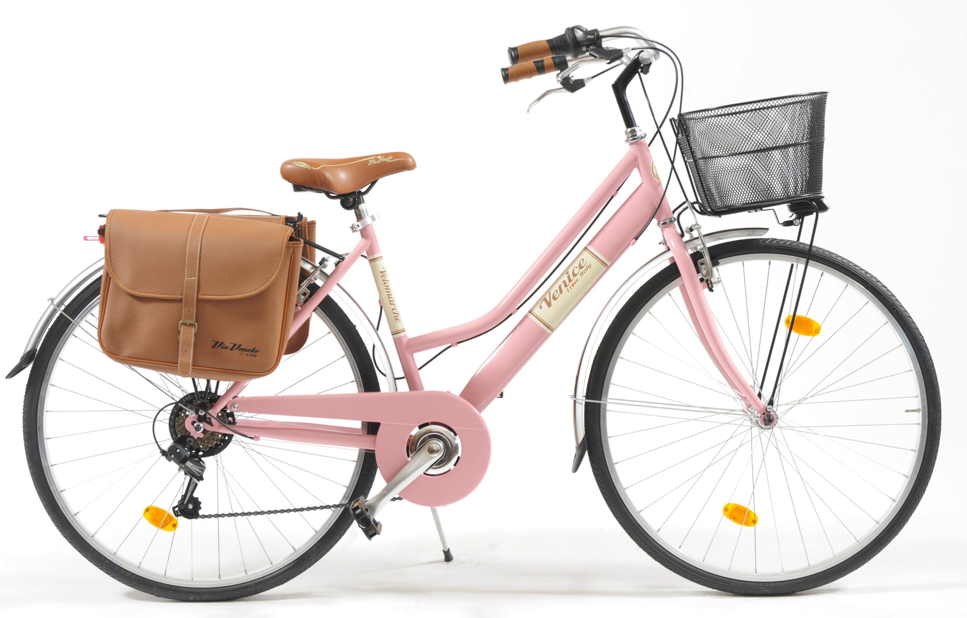 Gang, Kettenschaltung Citybike VENICE I Lady, love Italy Cityrad 605 6 -