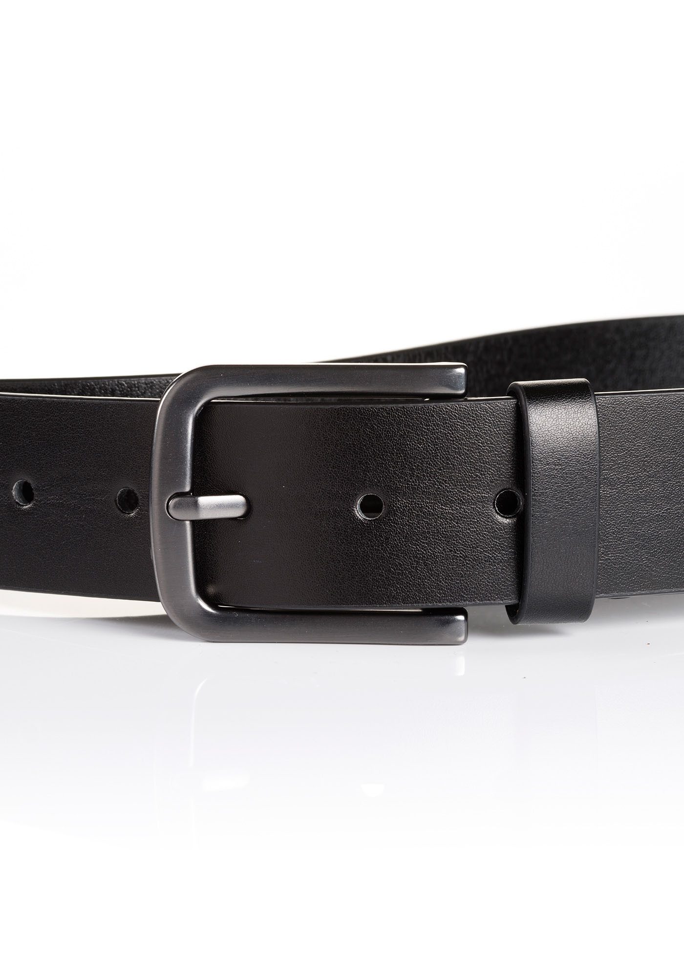 TOM TAILOR Synthetikgürtel TTRoss mit geschwärzter Schließe und Logoprägung günstig online kaufen