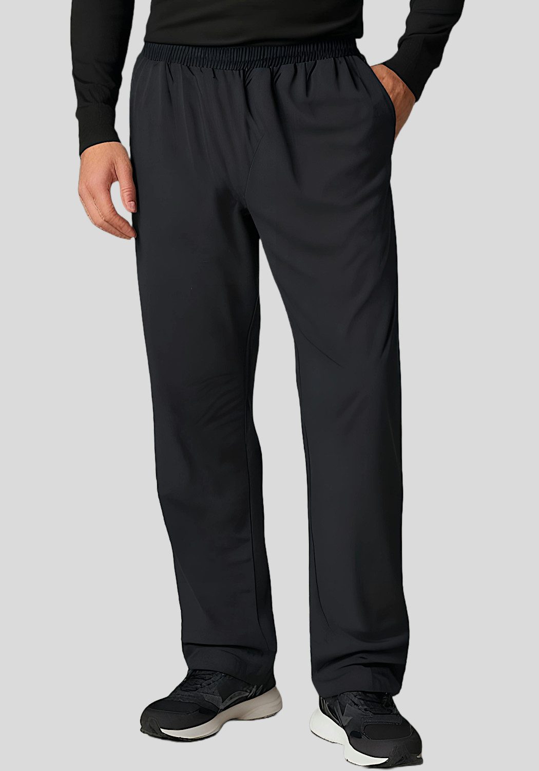 Herbold Sportswear Trainingshose Herren Mikrofaser Sporthose Freizeithose Leichtes, schnelltrocknendes Material