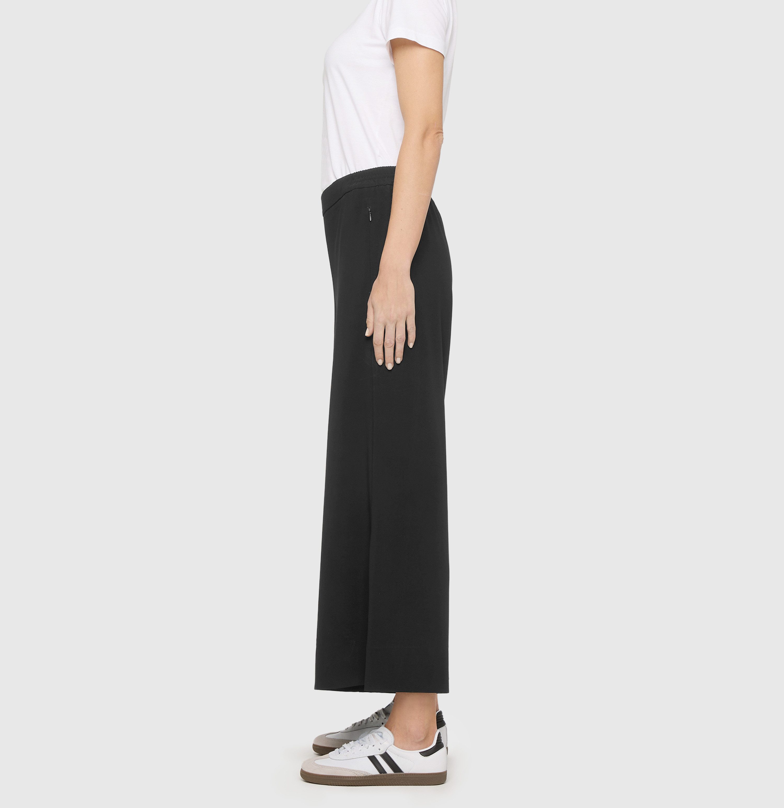 MAC Stretch-Hose CORALIE cropped Elastischer Bund, bequeme Passform