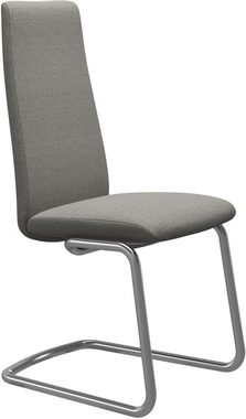 Stressless® Polsterstuhl Laurel, High Back, Größe M, mit Beinen aus Stahl in Chrom matt