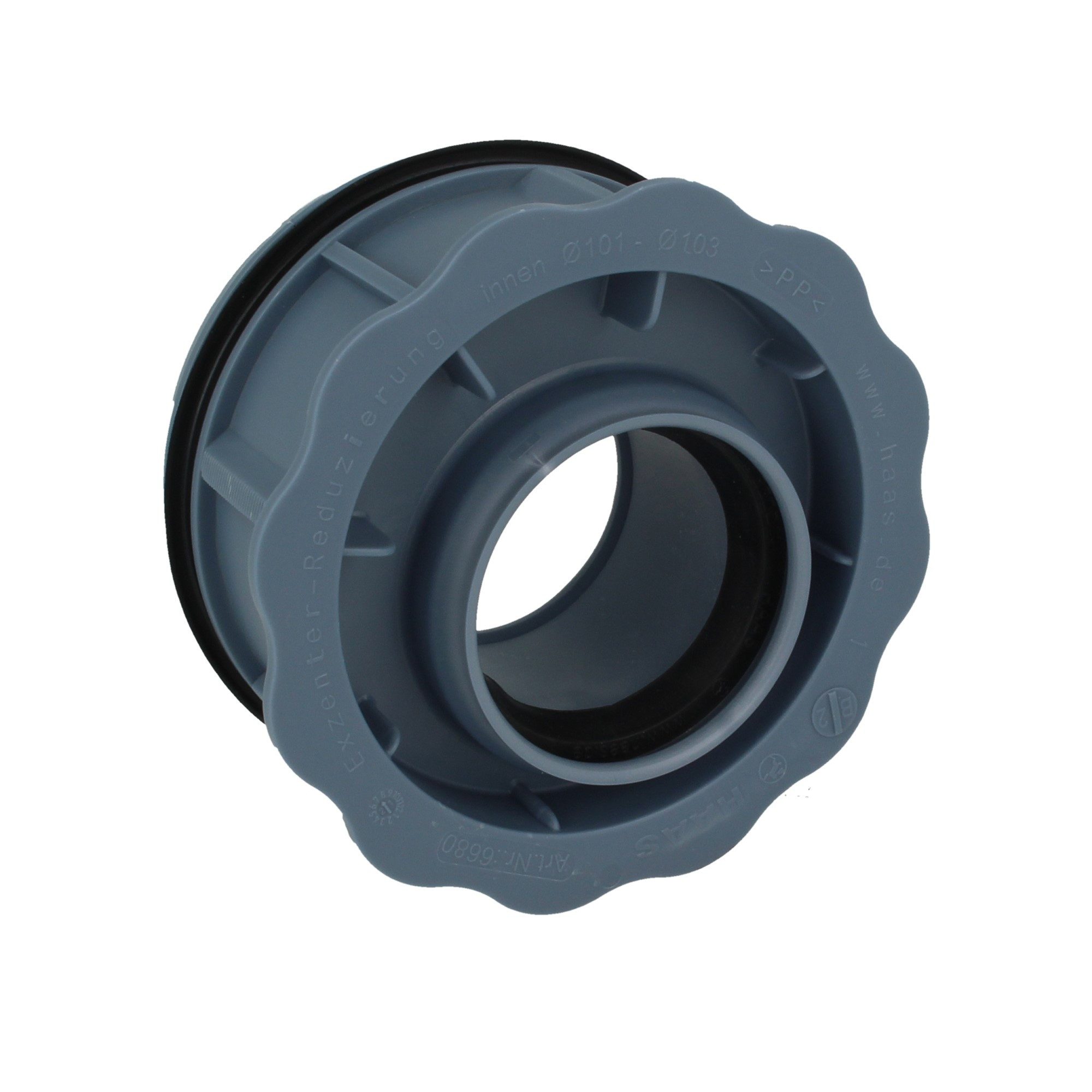 Ablaufrohr OHA-RDST Innenreduzierung für dickwandige Rohrarten DN 108/50