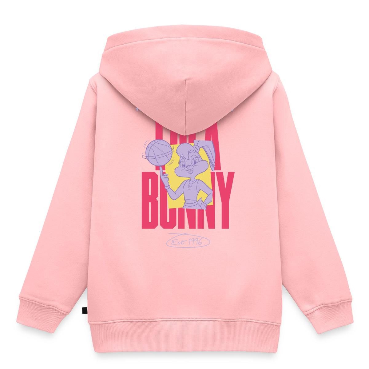 Spreadshirt Hoodie Looney Tunes Lola Bunny Mit Basketball Est. 1996 Kinder Premium Hoodie (1-tlg)