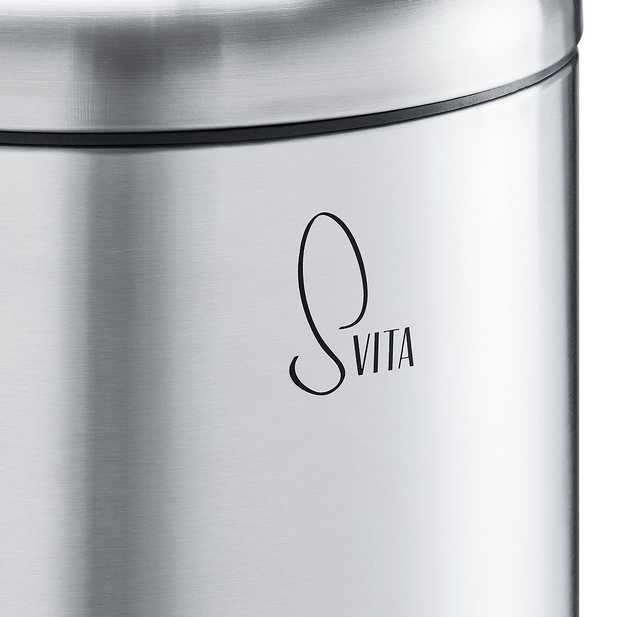 SVITA Mülleimer, Treteimer, Abfalleimer, Inneneimer, Edelstahl, 20 Liter