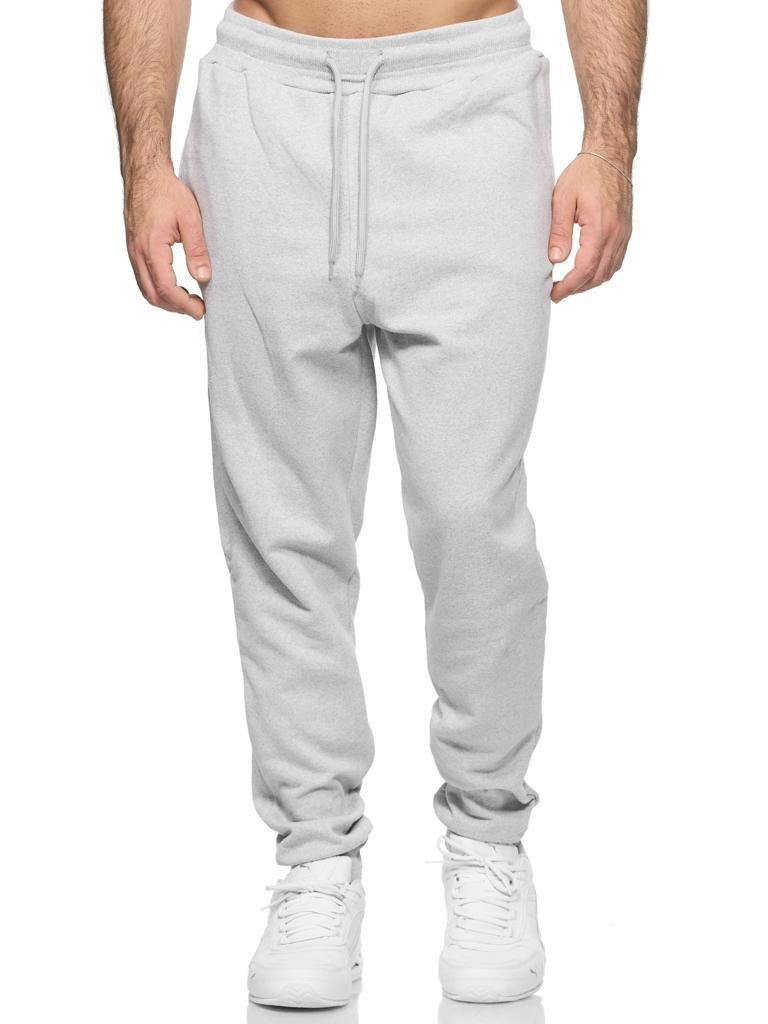 Banco Jogginghose (6) Grau Sweatpants Streetwear Sporthose Jogginghose unifarben Trainingshose