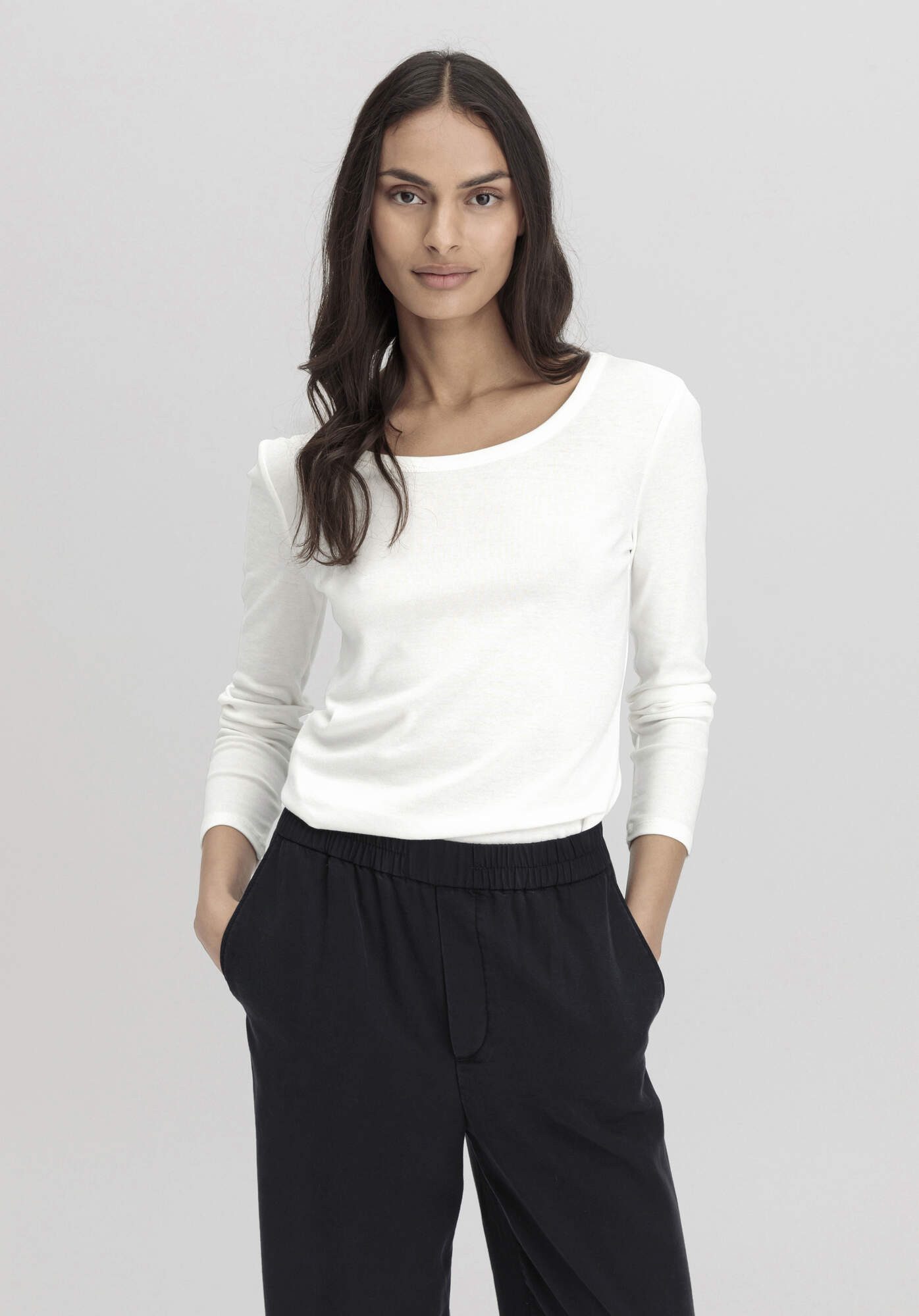 Hessnatur T-Shirt Softrib Slim aus Bio-Baumwolle günstig online kaufen
