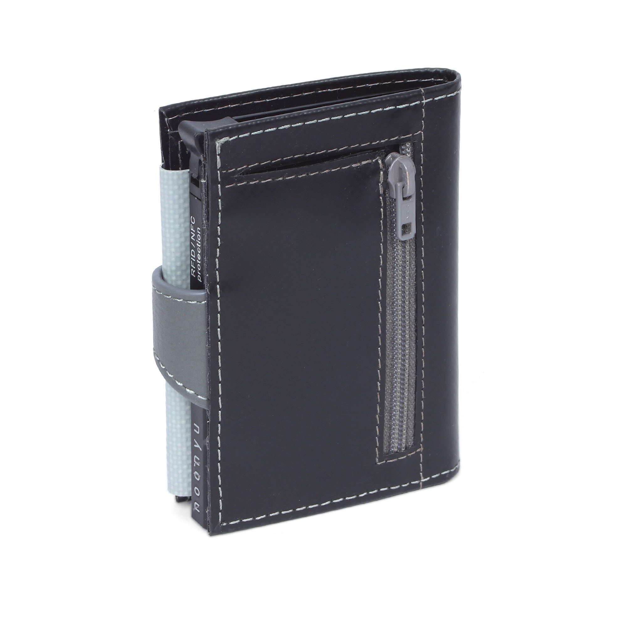 Margelisch Mini Geldbörse noonyu RPET-POPUP-01, mit recyceltem PET