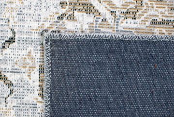 Teppich Klassischer Teppich mit orientalischen Verzierungen & Ornamenten in creme grau, Teppich-Traum, rechteckig, Höhe: 2 mm