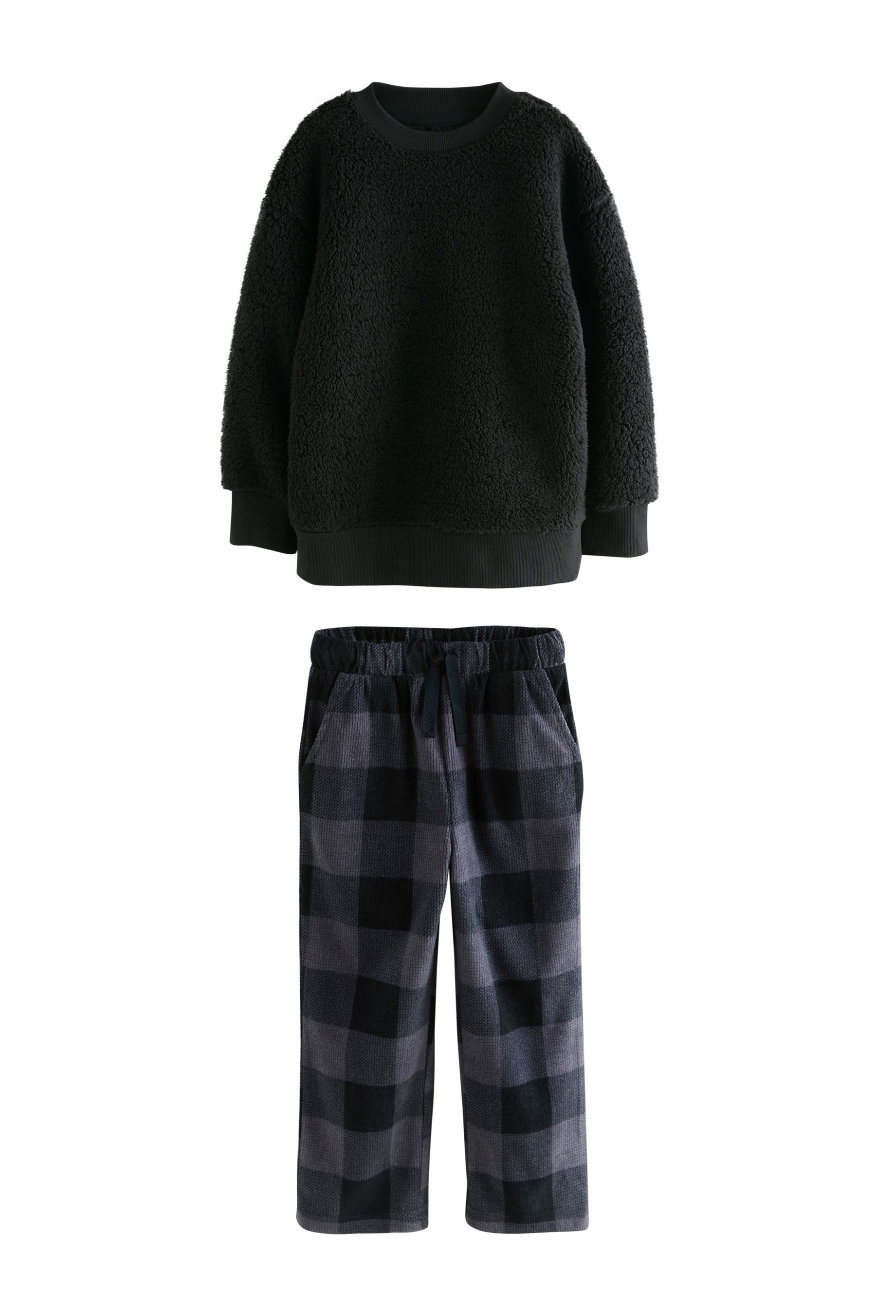 Next Pyjama Kuscheliger Single Fleece-Schlafanzug (2 tlg)