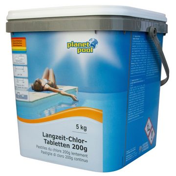 Planet Pool Poolpflege Planet Pool - Langzeit-Chlor-Tabletten 200 g, 5 kg