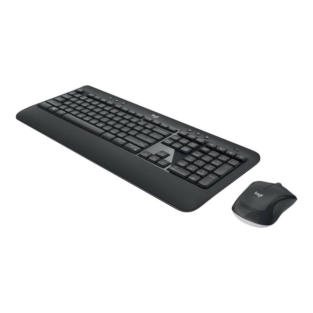 Logitech Funk Tastatur und Maus-Set, Handballenauflage, QWERTZ 920-008675 Tastatur- und Maus-Set, Handballenauflage – Bild 2 von 5