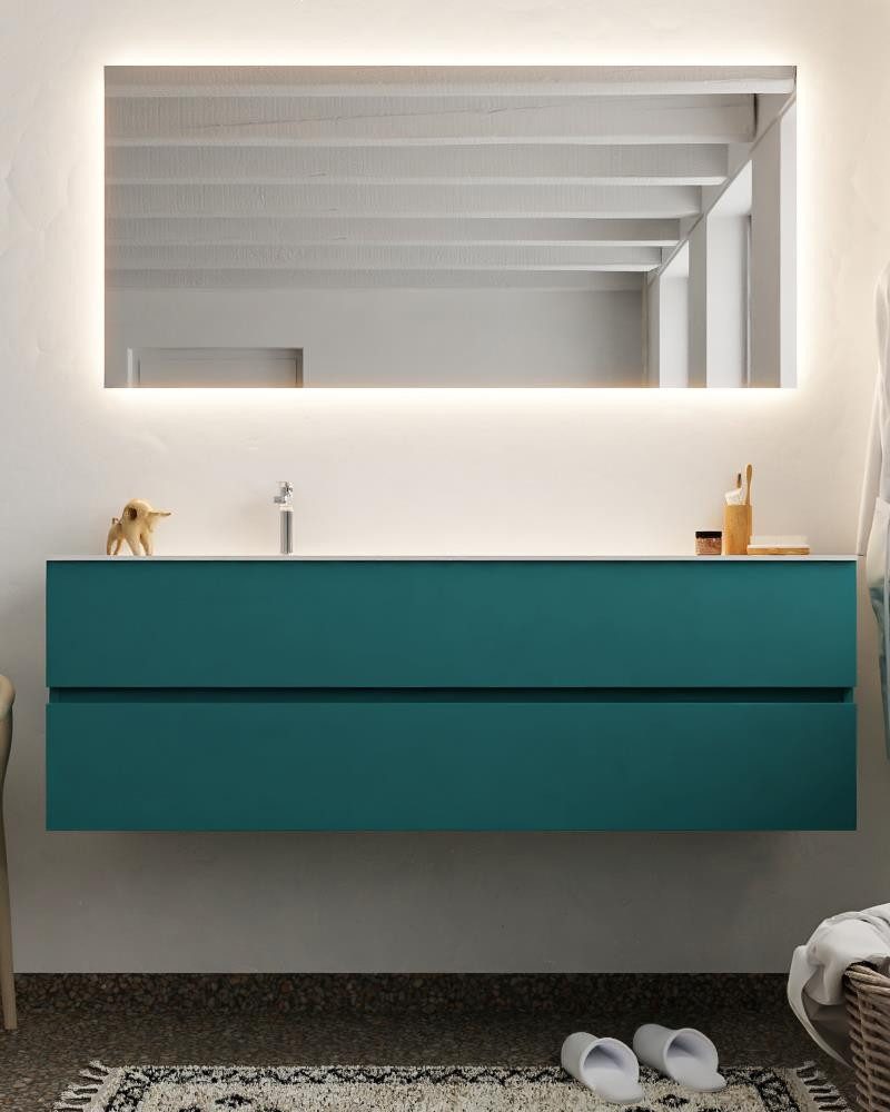 Waschtisch set ozeanblau vica 150 cm NV76341870