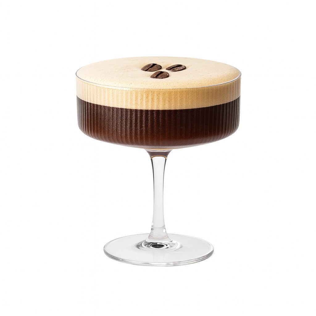 DAL CERO Martiniglas Cocktailglas – Elegantes geripptes Glas für Cocktails & Desserts, 4-tlg., 1-12er Set in 2 Größen – Bild 5 von 5