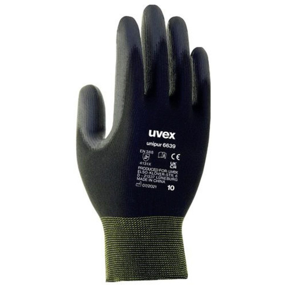 Uvex Arbeitshandschuhe uvex 6024809 unilite / unipur Polyamid, Polyurethan Montagehandschuh G