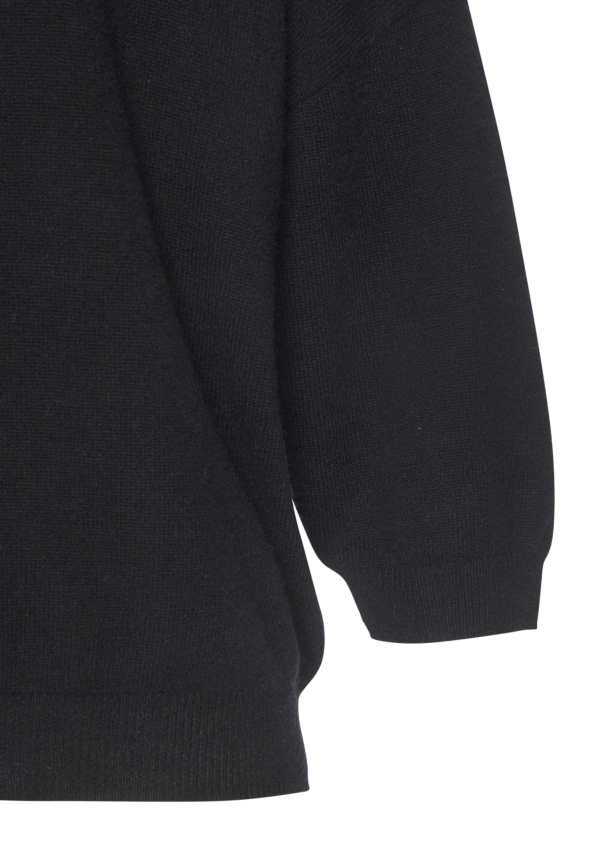 LASCANA Kaschmirpullover mit V-Ausschnitt