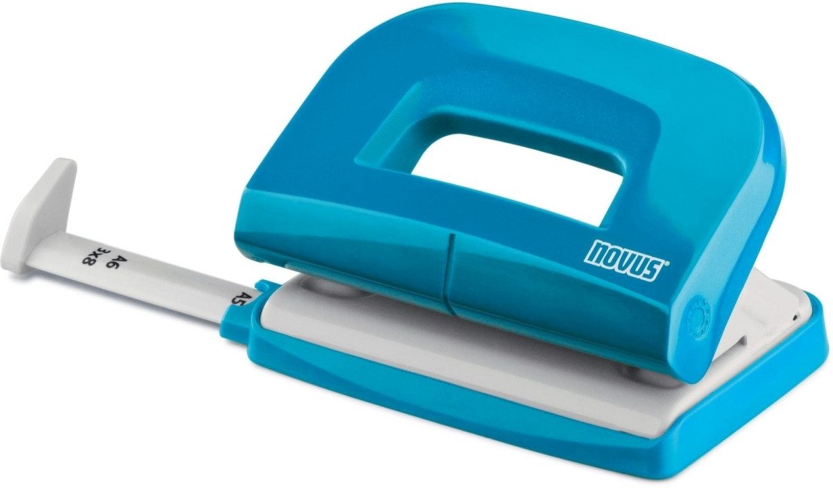 NOVUS Locher Locher E210 Kunststoff/Metall 1.0mm/10 Blatt petrol