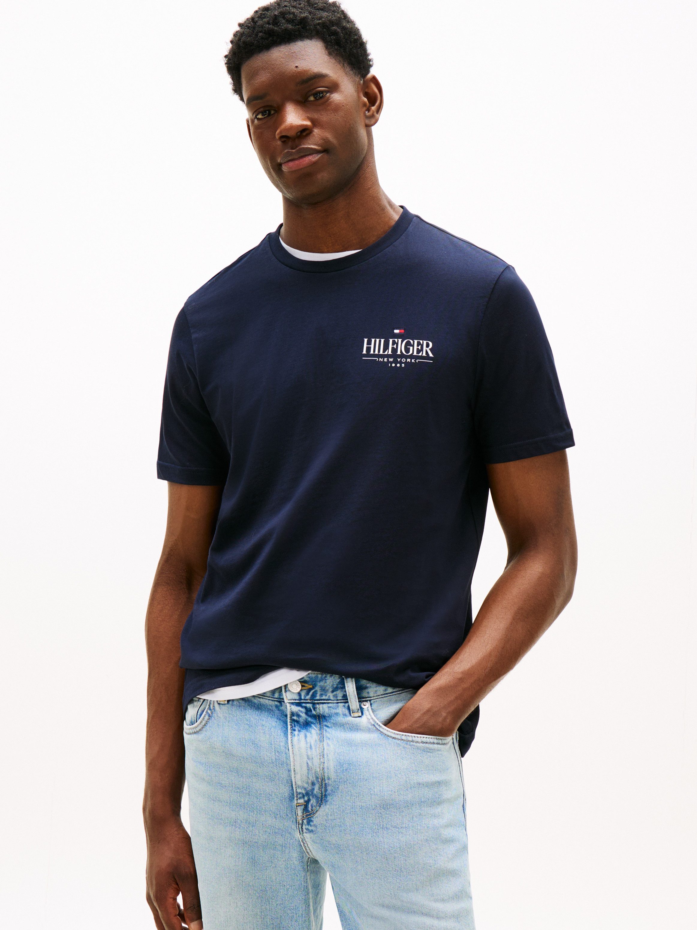 Tommy Hilfiger T-Shirt HILFIGER STACK TEE günstig online kaufen