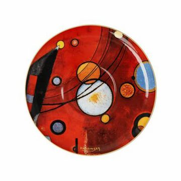 Goebel Tasse Kandinsky - Schweres Rot, Fine Bone China