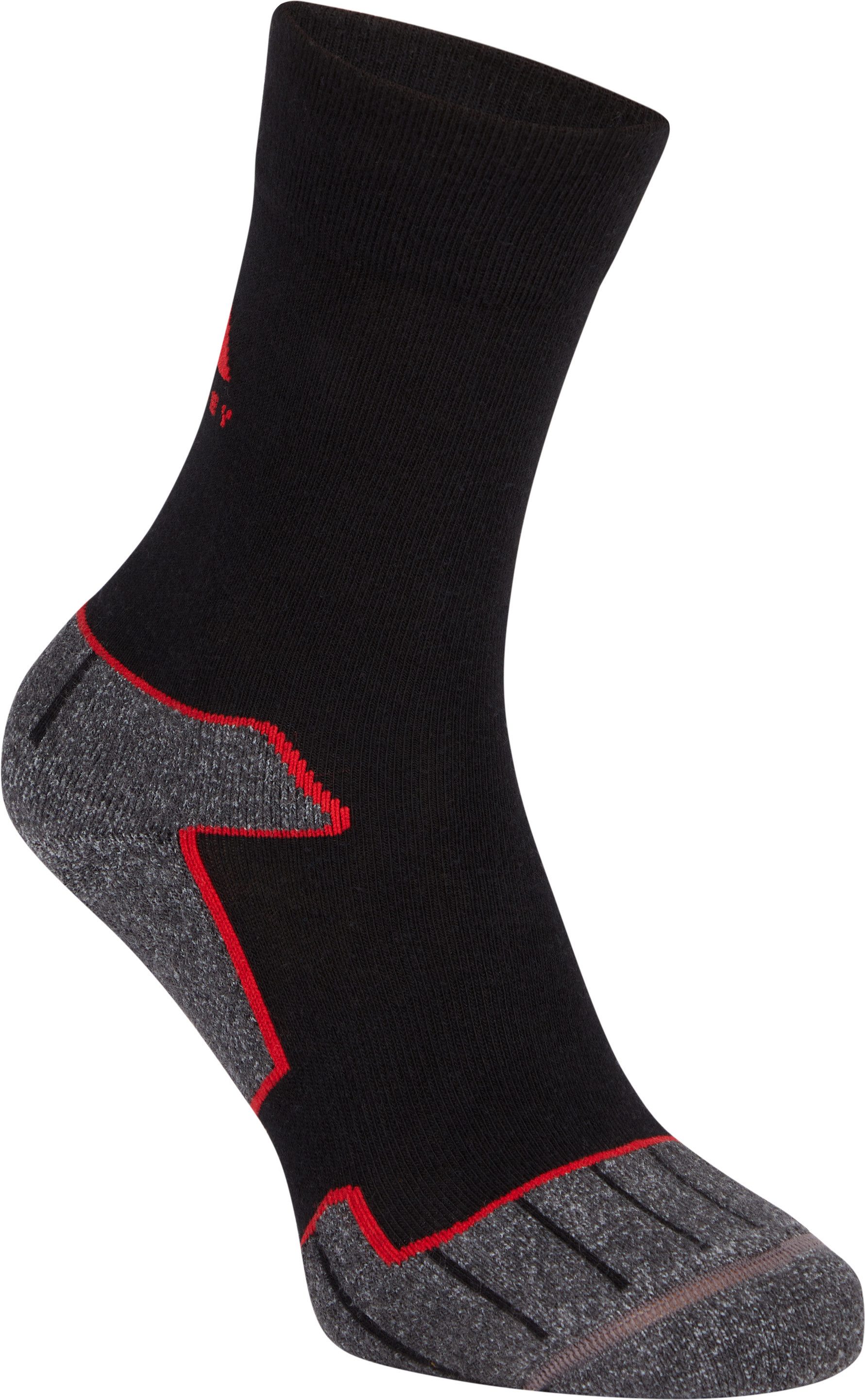 McKINLEY Wandersocken UX.-STRUMPF ROBERTO U QRT 3-PCK für Outdoor-Unternehmungen, aus Baumwolle, Polyamid und Elasthan
