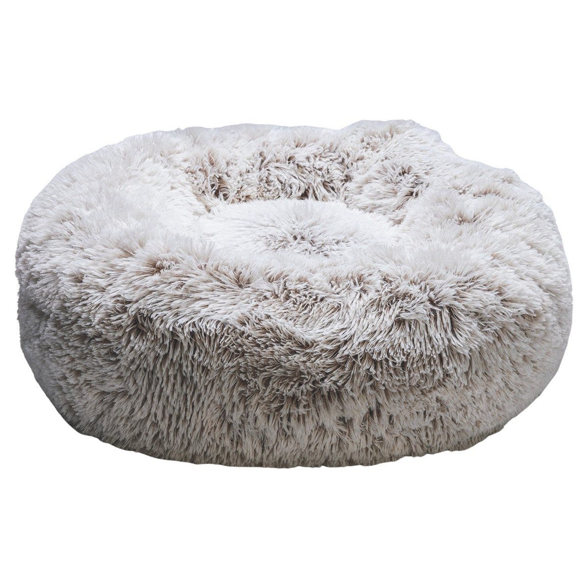 Beeztees Tierbett Hundebett Ortho Siba aus Plüsch beige