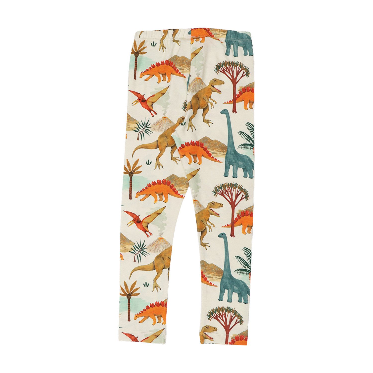 Walkiddy Leggings Walkiddy Dinosaurier Kinder Bio Baumwolle GOTS Creme - Bio Baumwolle,GOTS, Kinderbekleidung,nachhaltige Klamotten,Shorts