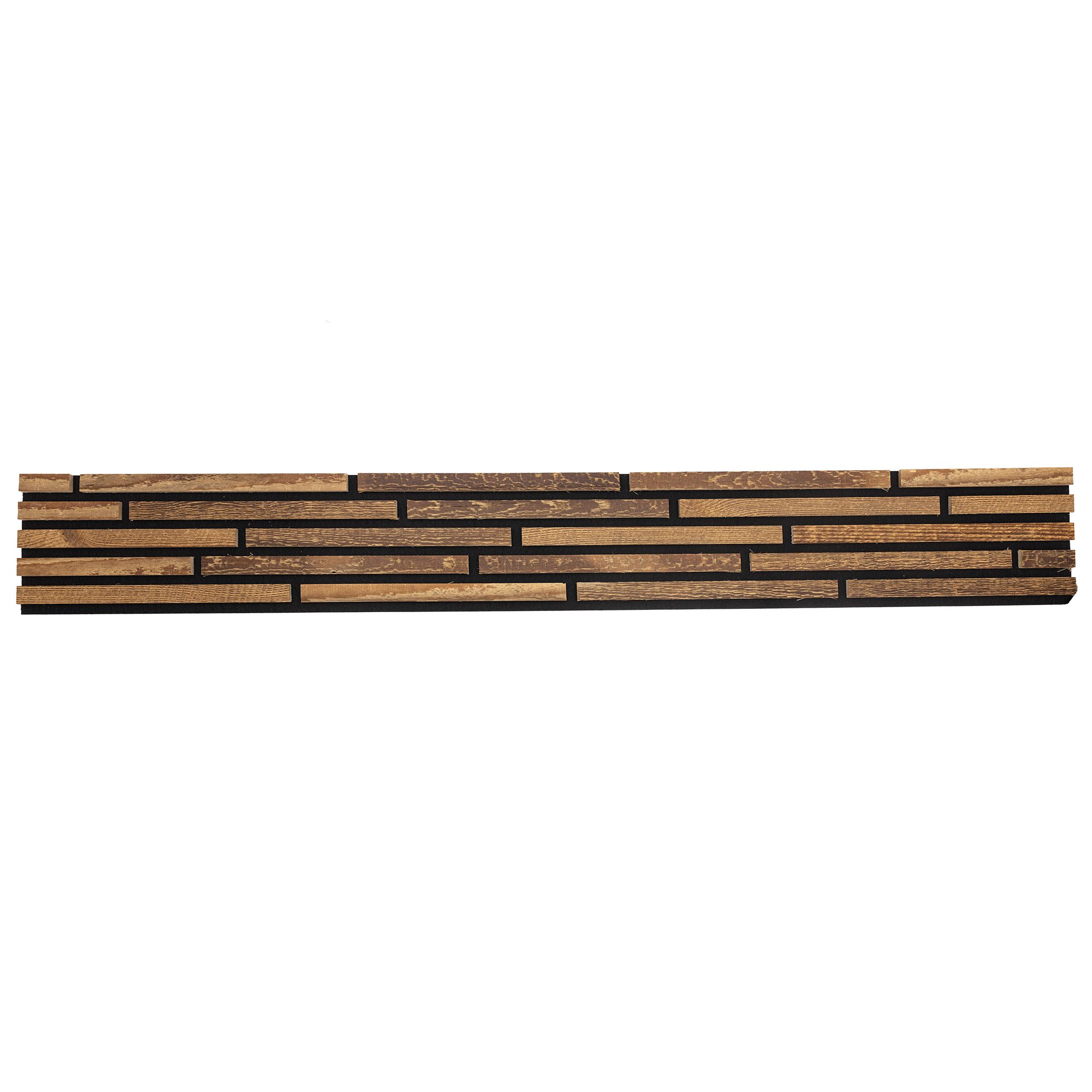 wodewa GmbH Wandpaneel - Akustikpaneel Akzent -, BxL: 16x120 cm, 0,19 qm, (Stück, 0,19 m) 3D-Optik, Schallreduzierung