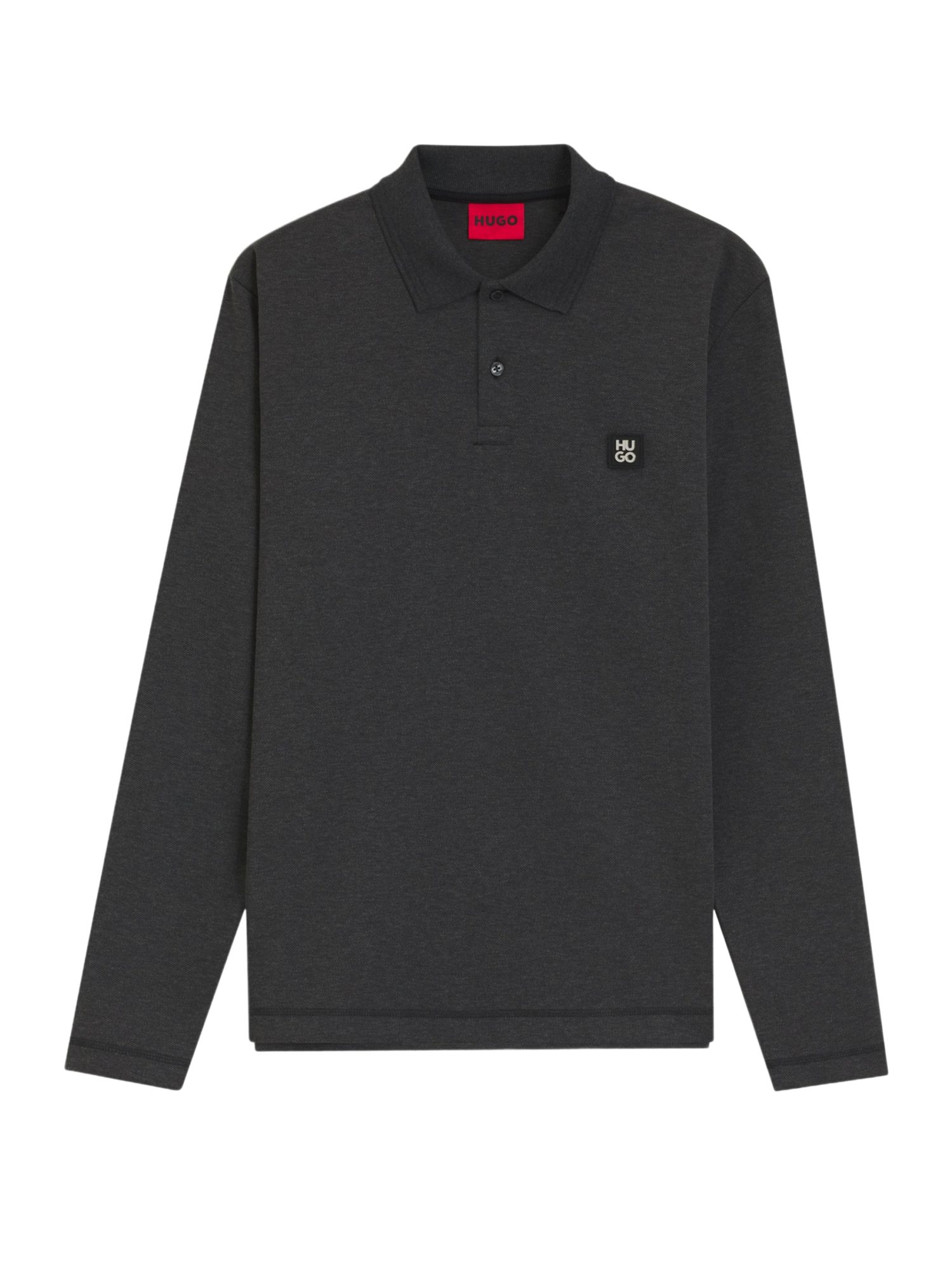 HUGO Langarm-Poloshirt HUGO Men RED