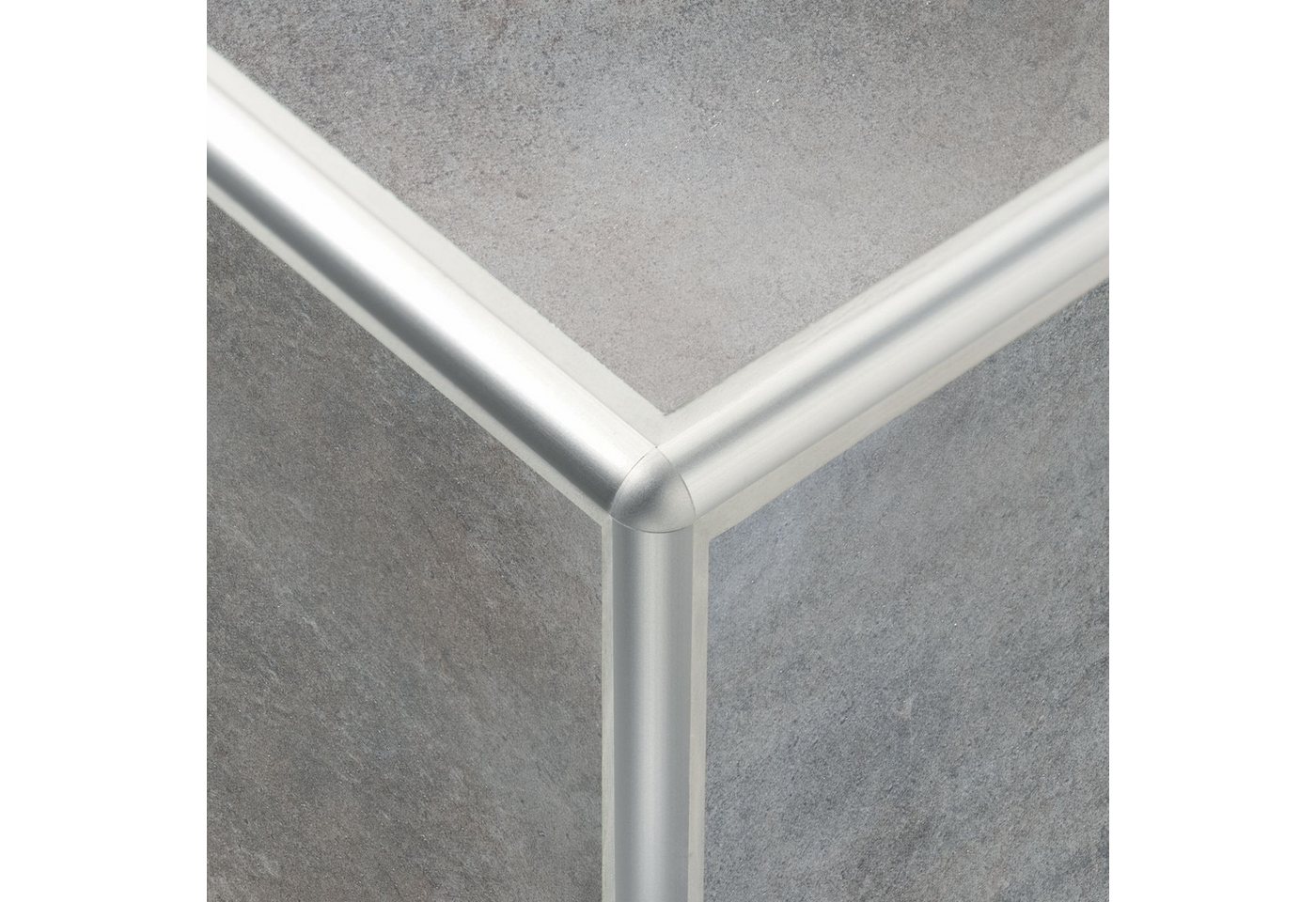 Thumbnail - Dural GmbH Profil 1 Stück Außenecke DURAL Durondell DRE 100-Y ECO natur H=10 mm, unbehandelt (natur), silber, für Vierte...