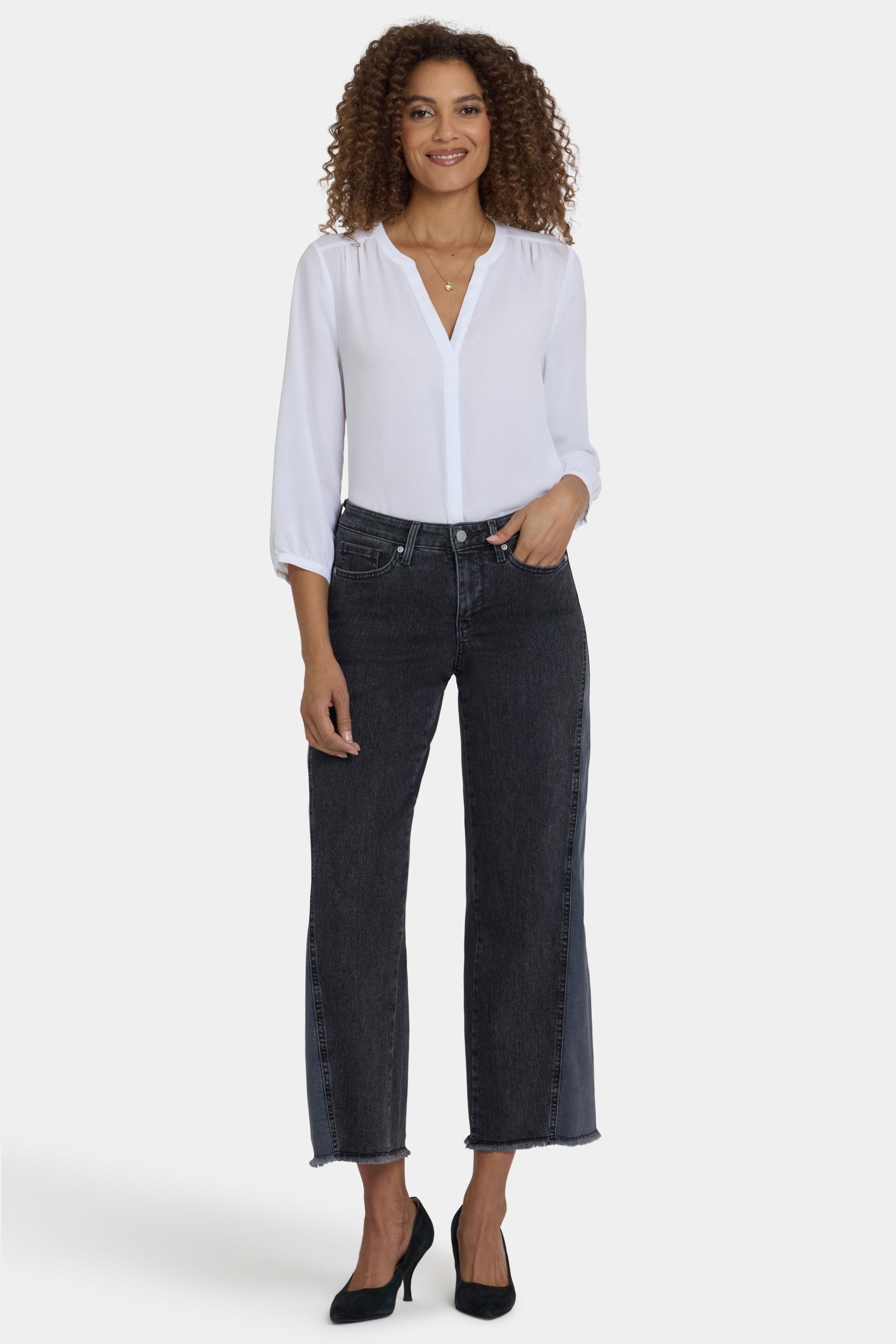 NYDJ Weite Jeans Teresa Wide Leg Ankle