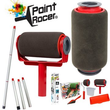 Best Direct® Farbroller Paint Racer® befüllbarer Farbroller (Spar Set, 6-St., Einzeln oder mit Teleskop), Farbroller mit Tank, Set Multifunktion für Büro, Malerei, Wand, Decke