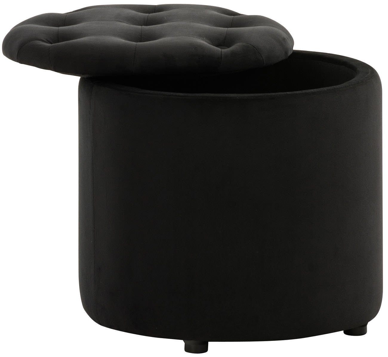 CLP Sitzhocker Pantin Samt, mit Stauraum günstig online kaufen