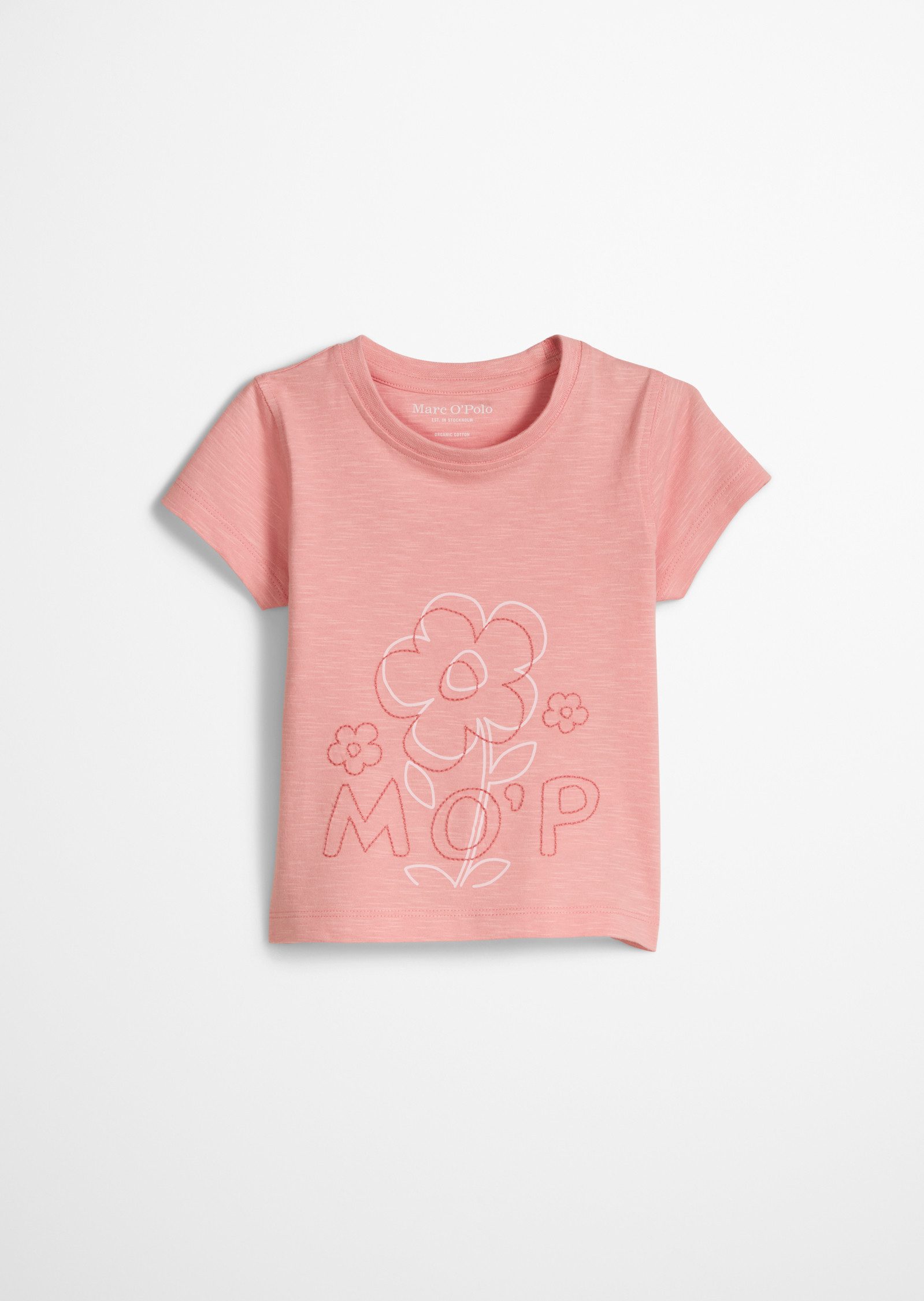 Marc O'Polo T-Shirt modischer Print, normale Passform – Bild 3 von 5